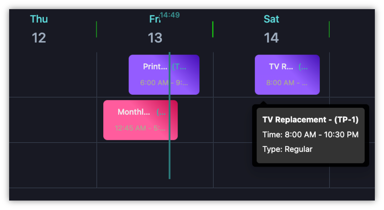 Intuitive Calendaring