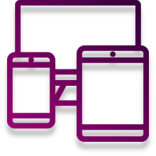 Use a cursor, stylus or finger on any device