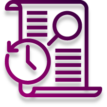 Historical tracking with history and timestamps