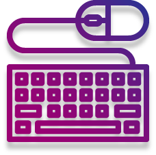 Keyboard or cursor navigation