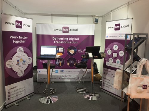 BDQ's stand at the Public Sector Show 2018